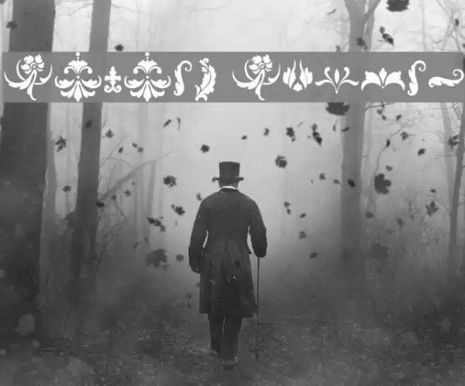 Damask Dings1 Font examples