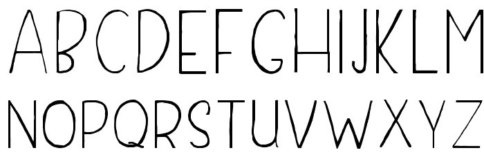 DameanDemo Font UPPERCASE