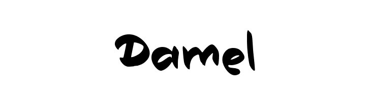 Damel  baixar fontes gratis