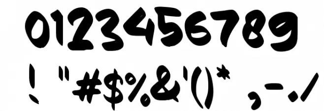 Damel Font OTHER CHARS