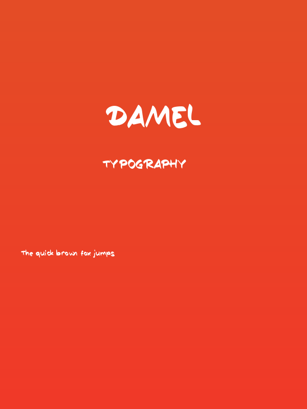 Damel Poster