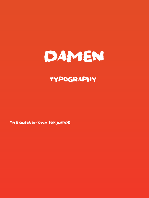 Damen Poster