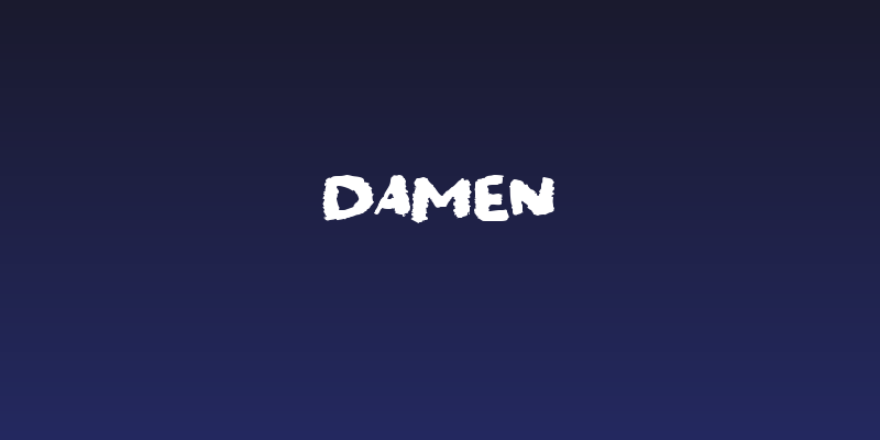 Damen Social Header