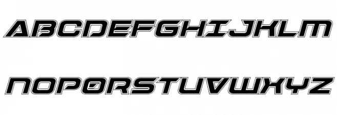 Dameron Academy Italic خط أحرف كبيرة