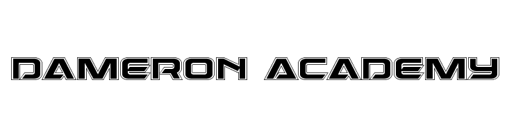 Dameron Academy Font