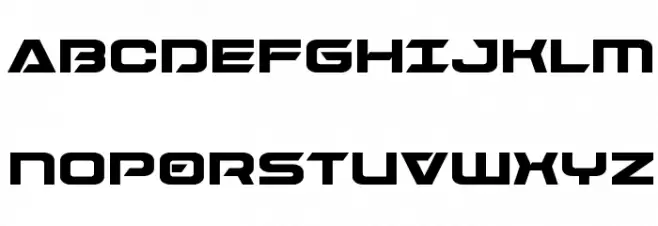 Dameron Bold フォント 大文字
