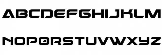 Dameron Bold Font LOWERCASE