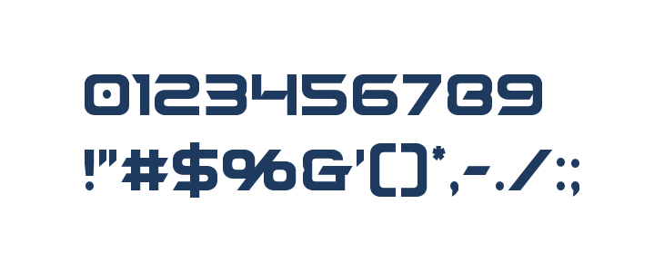 Dameron Condensed Other Characters