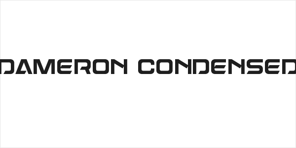 Dameron Condensed Logo