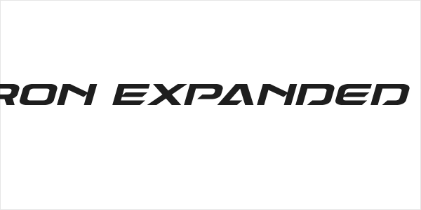 Dameron Expanded Italic Logo