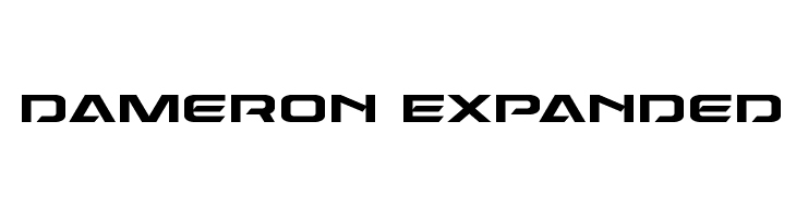 Dameron Expanded  Frei Schriftart Herunterladen