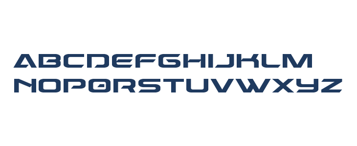 Dameron Expanded Lowercase