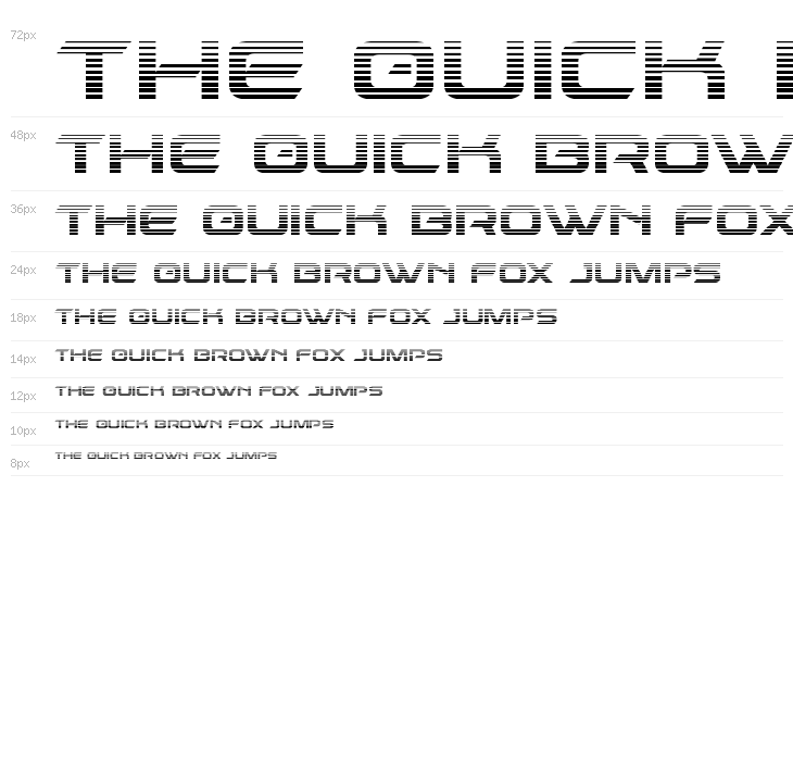 Dameron Gradient Waterfall