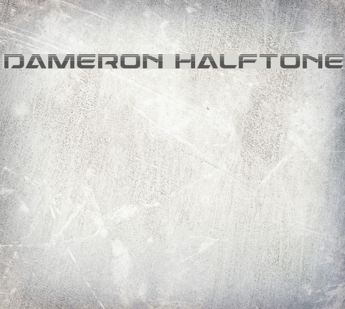 Dameron Halftone Example 1