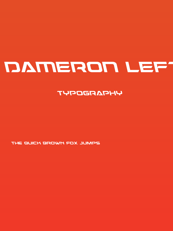 Dameron Leftalic Poster