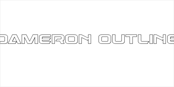 Dameron Outline Logo