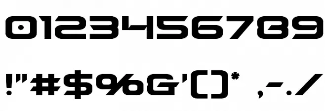 Dameron Font OTHER CHARS