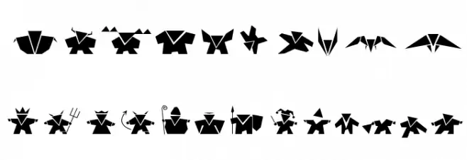 Damgram Font OTHER CHARS