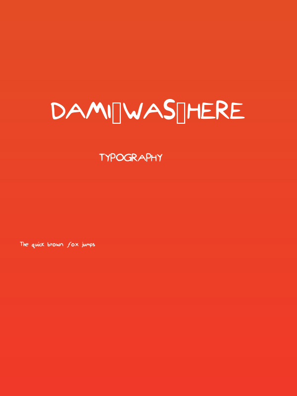 Dami_Was_Here Poster