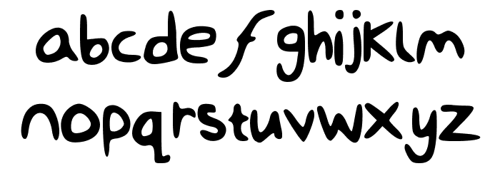 Dami_Was_Here Font LOWERCASE