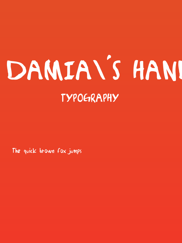 Damia's Hand Poster