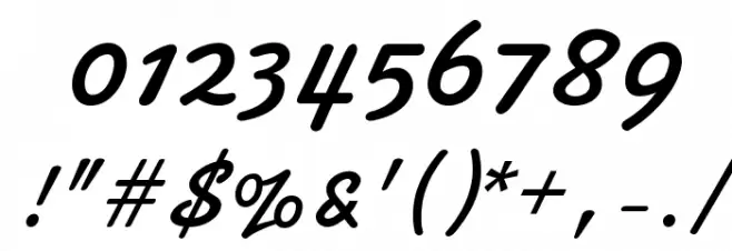 Damion Font OTHER CHARS