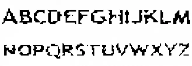 Damn the Man Schriftart Groß