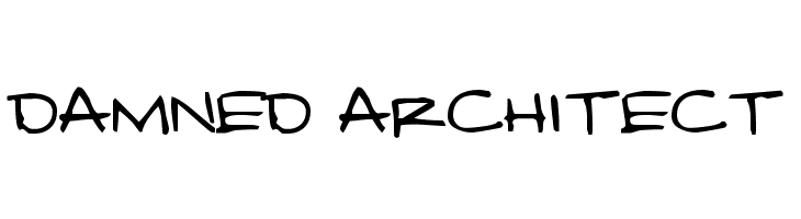 Damned Architect Font
