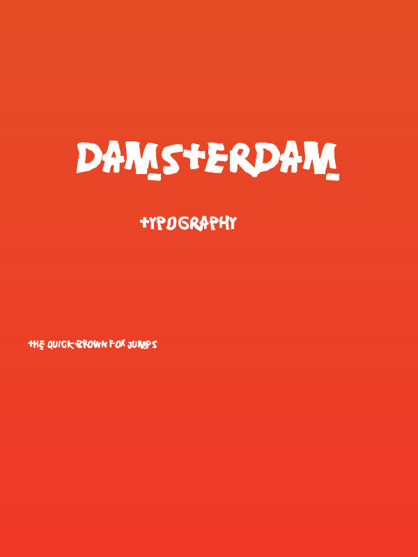 Damsterdam Poster