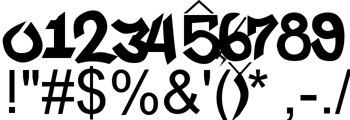 Damu life Font OTHER CHARS