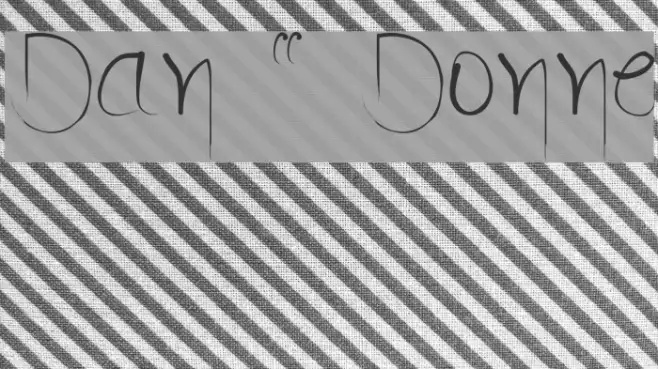 Dan " Donne Example 1