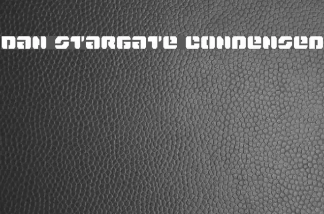 Dan Stargate Condensed Example 1