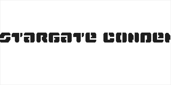 Dan Stargate Condensed Logo