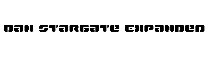 Dan Stargate Expanded  Fuentes Gratis Descargar