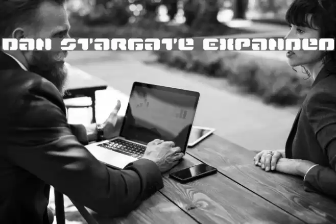 Dan Stargate Expanded Font examples