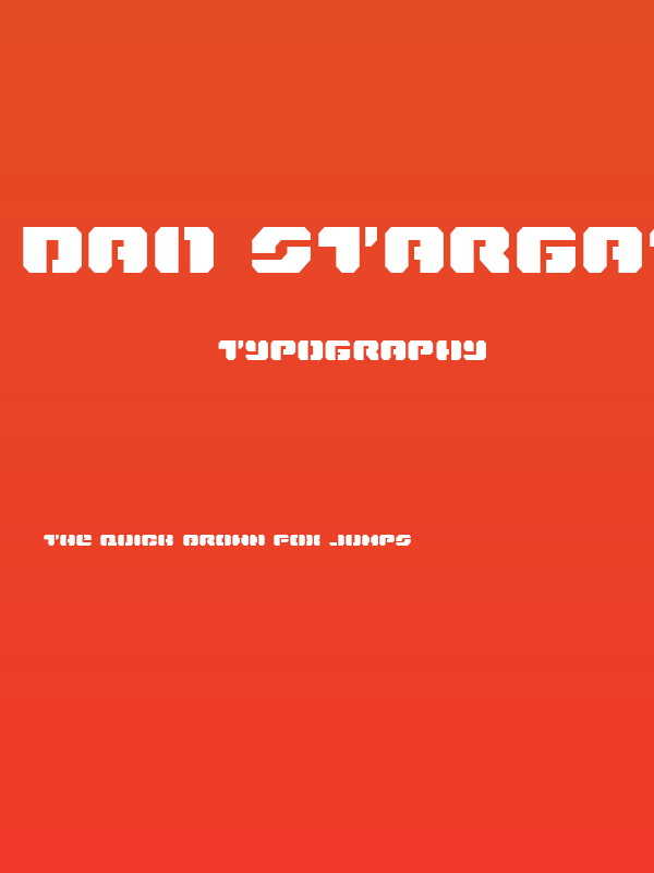 Dan Stargate Expanded Poster