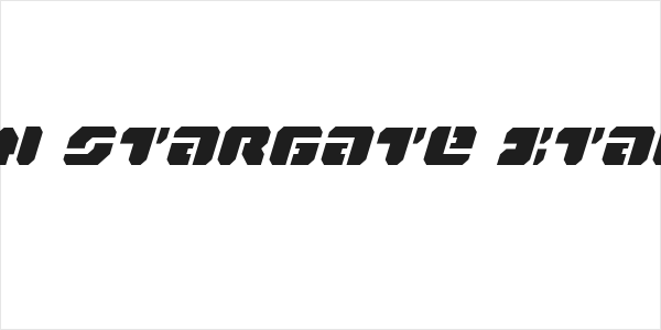 Dan Stargate Italic Logo
