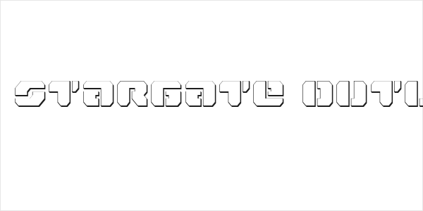 Dan Stargate Outline Logo