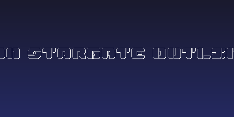 Dan Stargate Outline Social Header