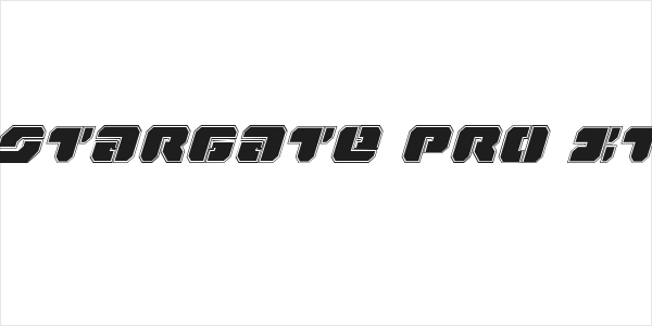 Dan Stargate Pro Italic Logo