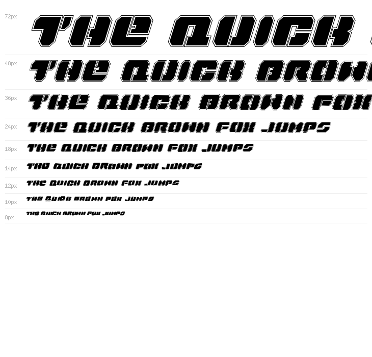 Dan Stargate Pro Italic Waterfall