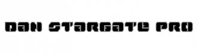Dan Stargate Pro  Descarca Fonturi Gratis