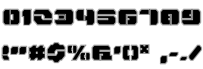 Dan Stargate Pro Font OTHER CHARS