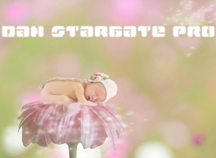 Dan Stargate Pro Font examples