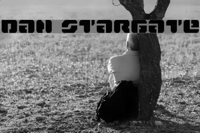 Dan Stargate Font examples