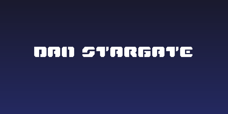 Dan Stargate Social Header