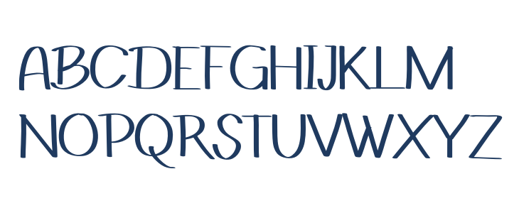 Dana N Tara Uppercase