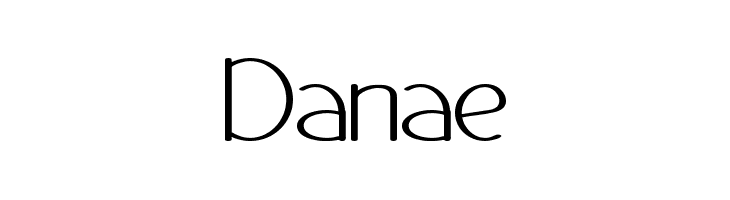 Danae Font - FFonts.net