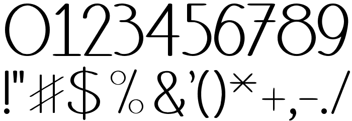 Danae Font OTHER CHARS