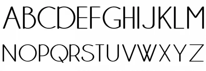 Danae Font UPPERCASE